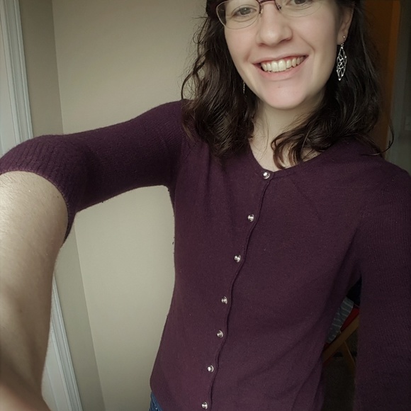 Express Sweaters - SALE! EXPRESS Burgundy Cardigan Sweater